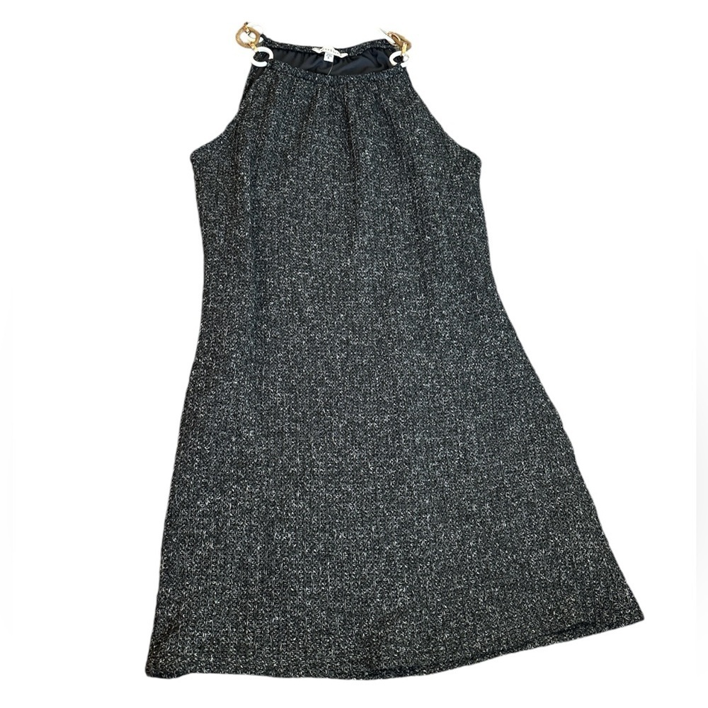 NWT Tash + Sophie Dress Sleeveless dark‎ grey Size S
